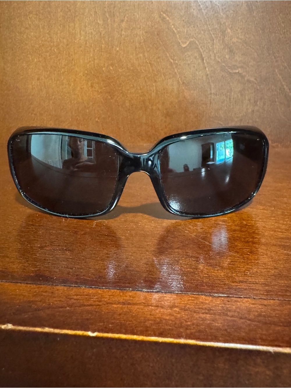 SPY Black Oversized Women's Sunglasses